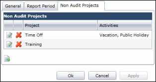 IAP - Offline - Tme and Expense - Non Audit Projects tab