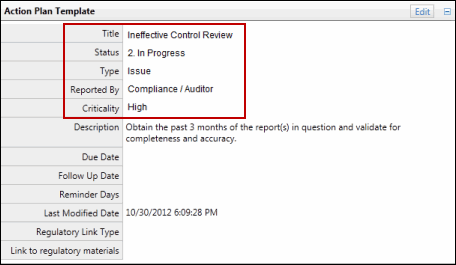 AM 4.0 - Action Plan - Create Templates