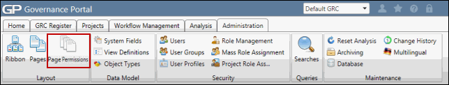 Tab and Module Group Search-Navigation