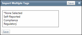 Tags - Add Multiple