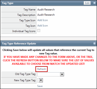 Tag Type Reference Update