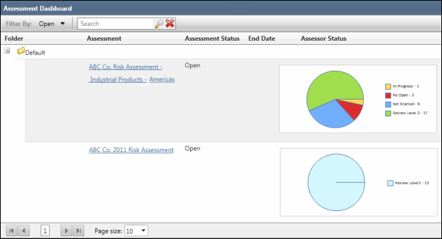 AME - Assessment Dashboard