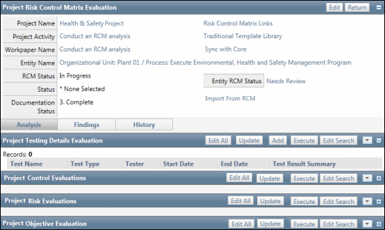 Audit RCM Evaluation